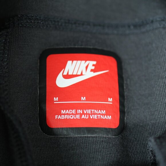 Nike Tech Fleece Pants Mens Medium Anthracite Gray Joggers Sweatpants FB8002-060 - Picture 7 of 14